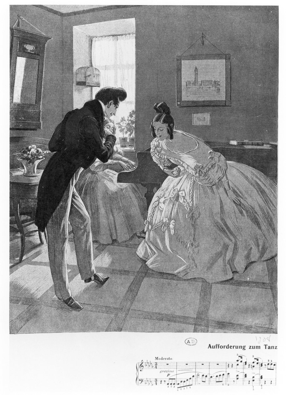Dansa Davet, 1908 by Ferdinand von Reznicek