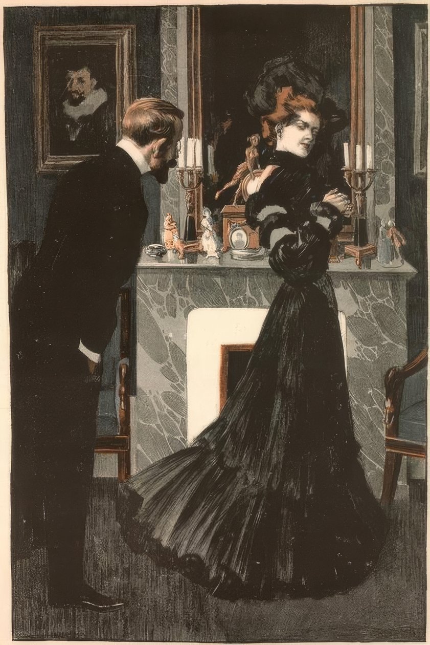 Reznicek / Modern Evlilikler / The Gallant World / 1904 by Ferdinand von Reznicek