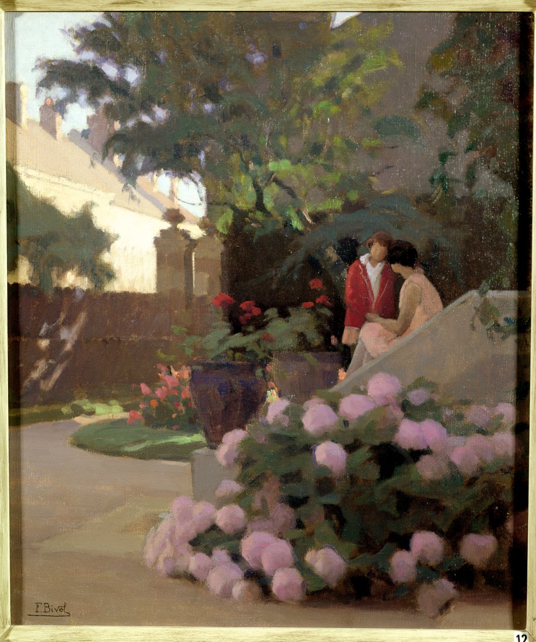 Bahçeden Bir Köşe by Ferdinand Achille Lucien Bivel