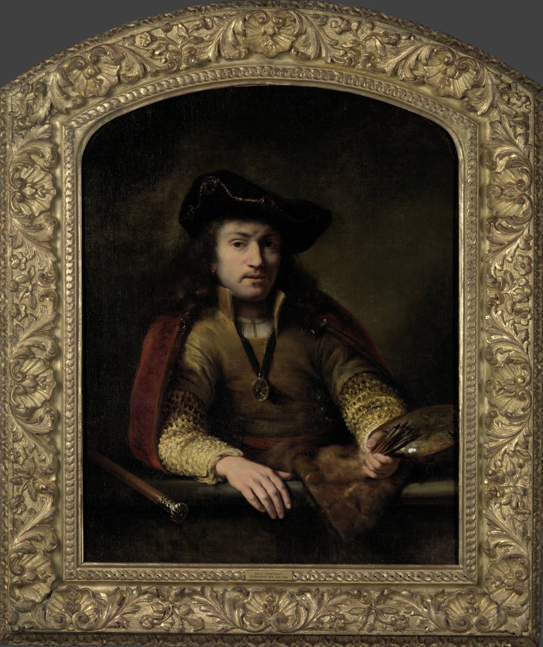 otoportre by Ferdinand Bol (signed by artist)