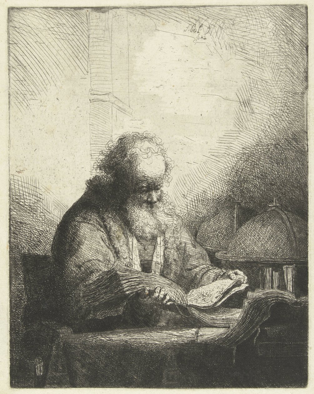 filozof by Ferdinand Bol