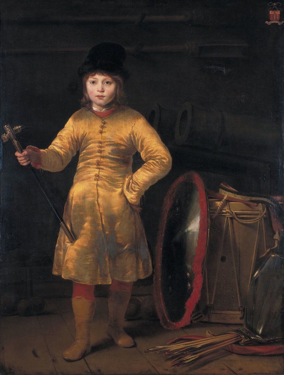 Polonya kostümlü Otto van der Waeyen, 1656 by Ferdinand Bol