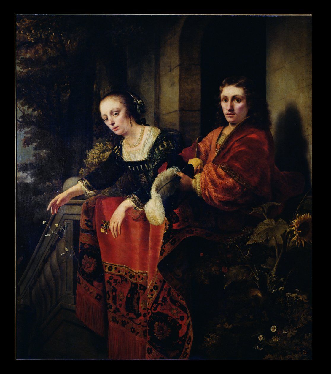 Bir Karı-Koca Portresi, 1654 by Ferdinand Bol