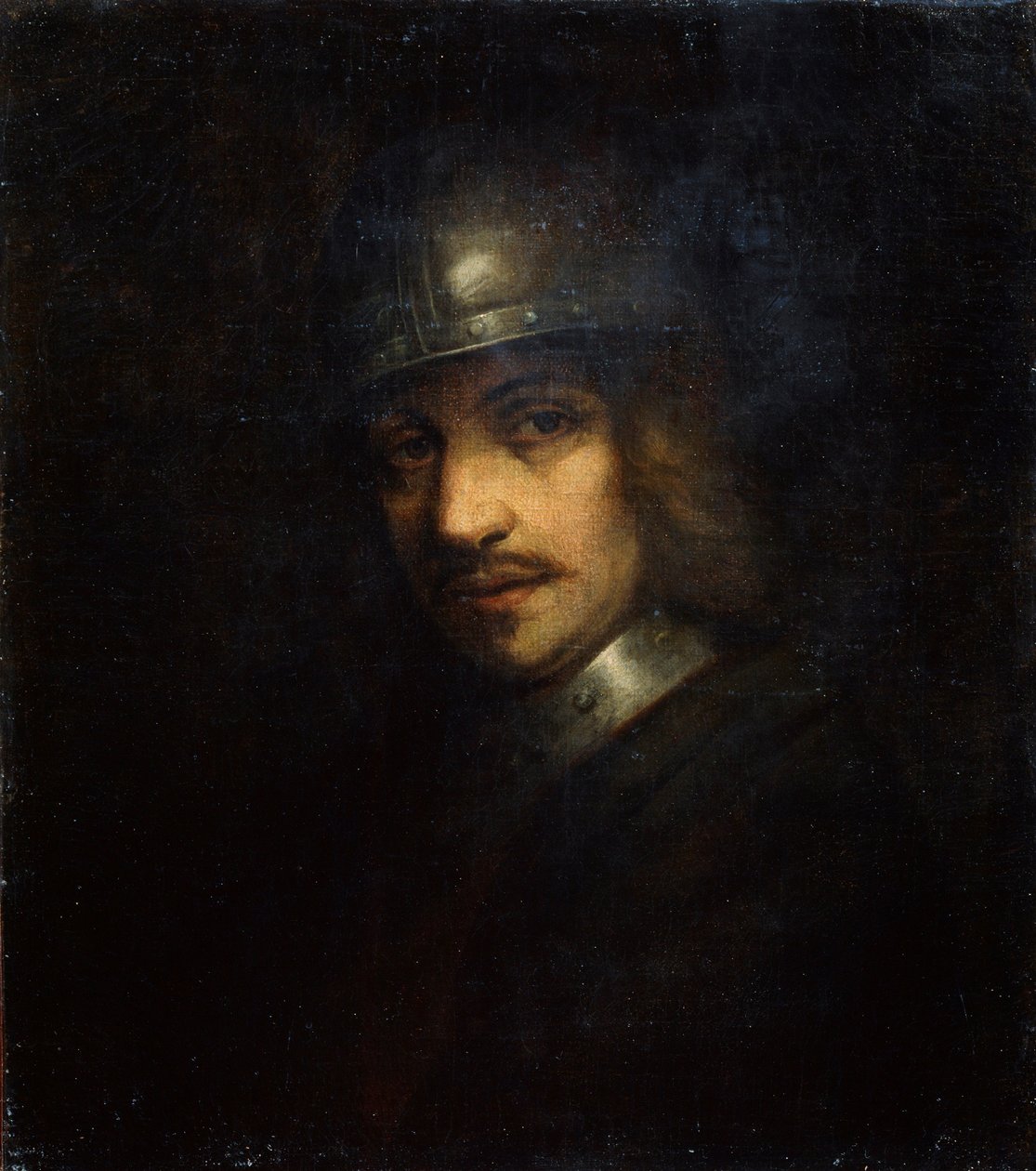 Kasklı Bir Adamın Portresi, 17. yüzyıl by Ferdinand Bol