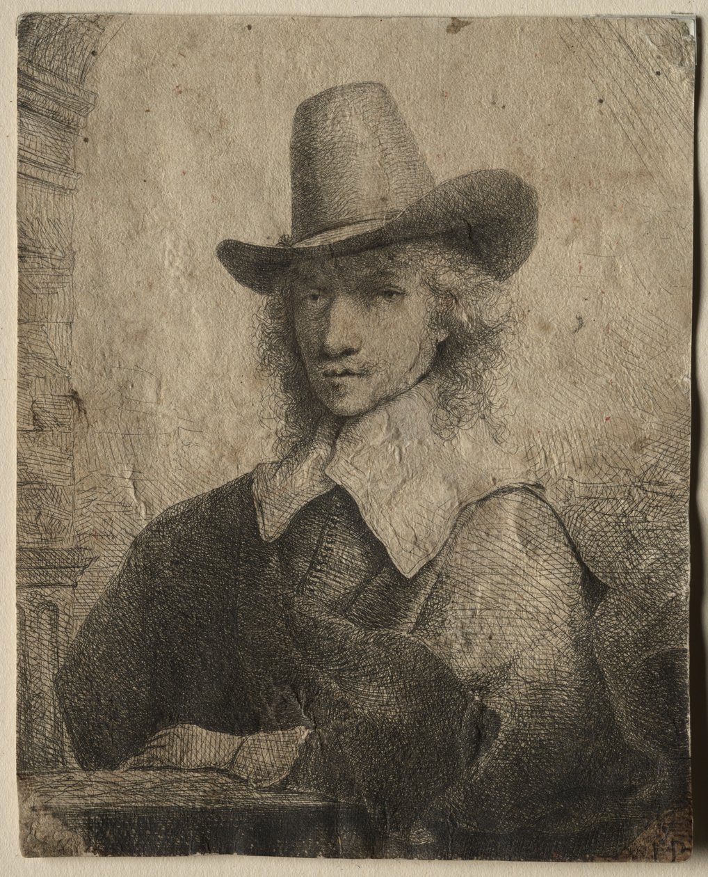 Şapkalı Bir Adamın Portresi by Ferdinand Bol