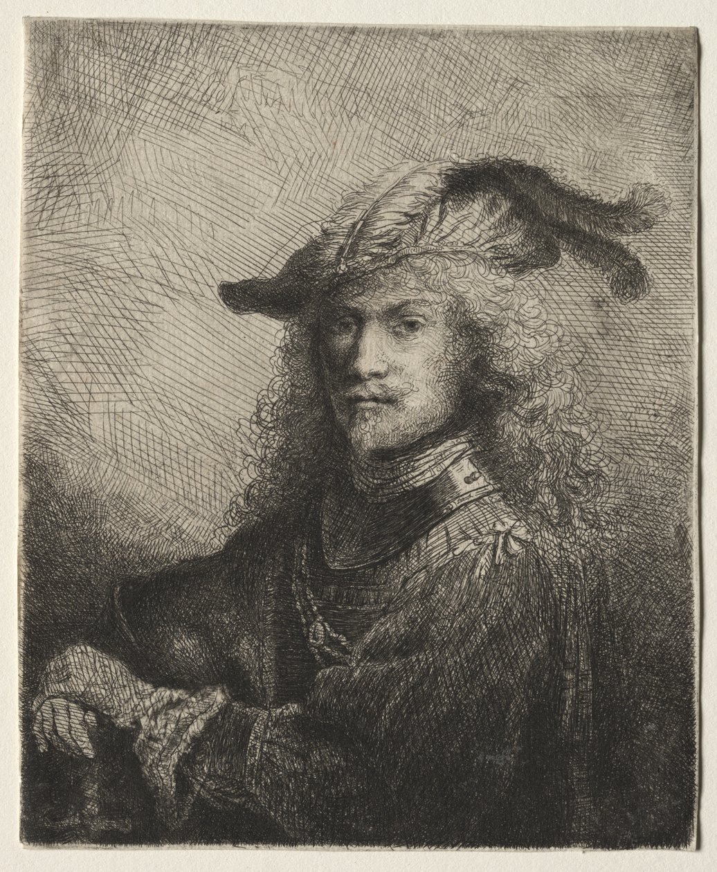 Bir Subayın Portresi, 1645. by Ferdinand Bol
