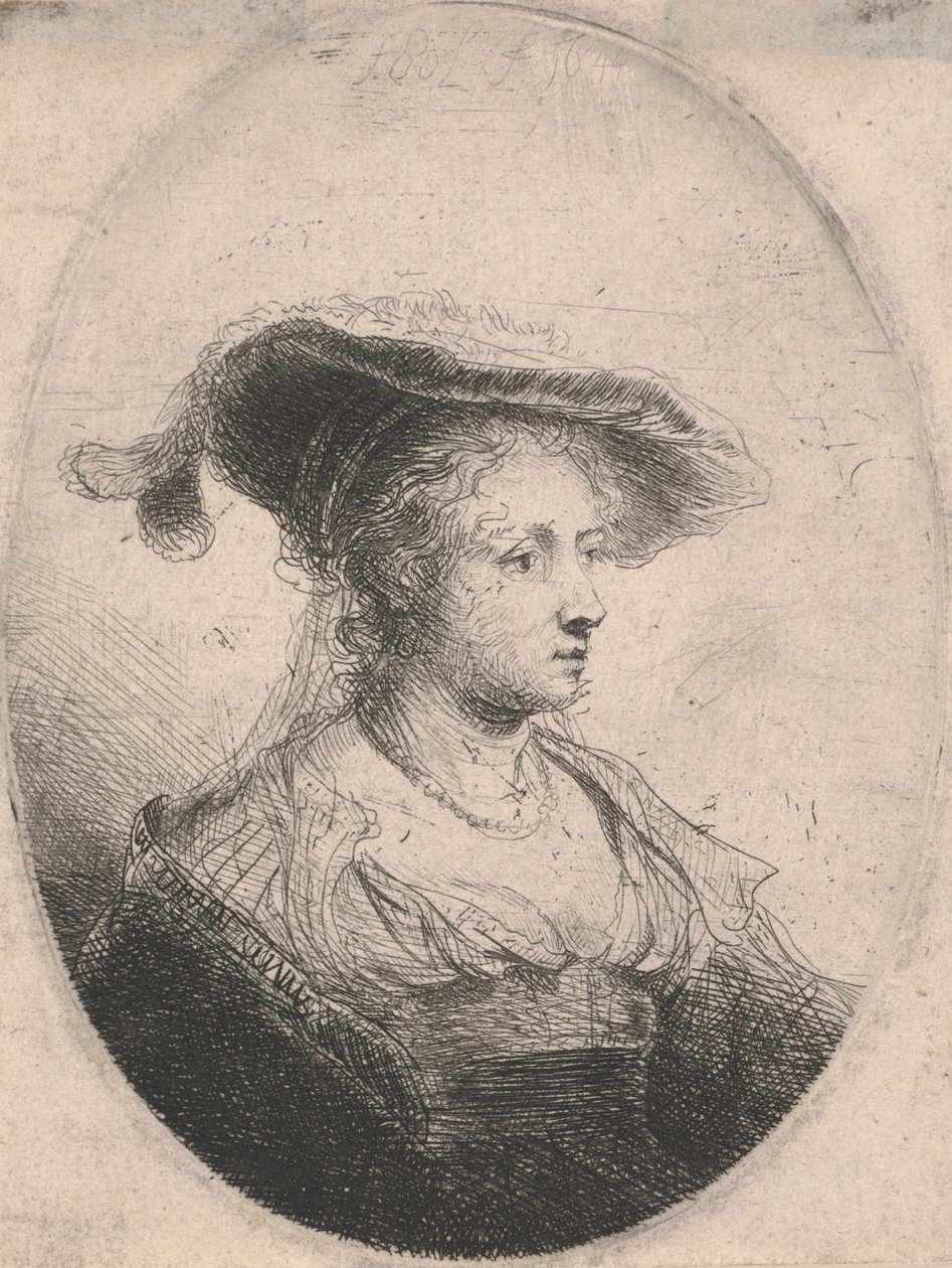 Oval Kadın by Ferdinand Bol
