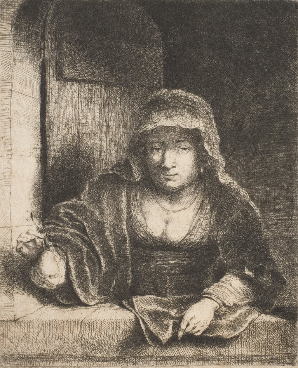 Armutlu kadın, 17. yüzyıl. by Ferdinand Bol