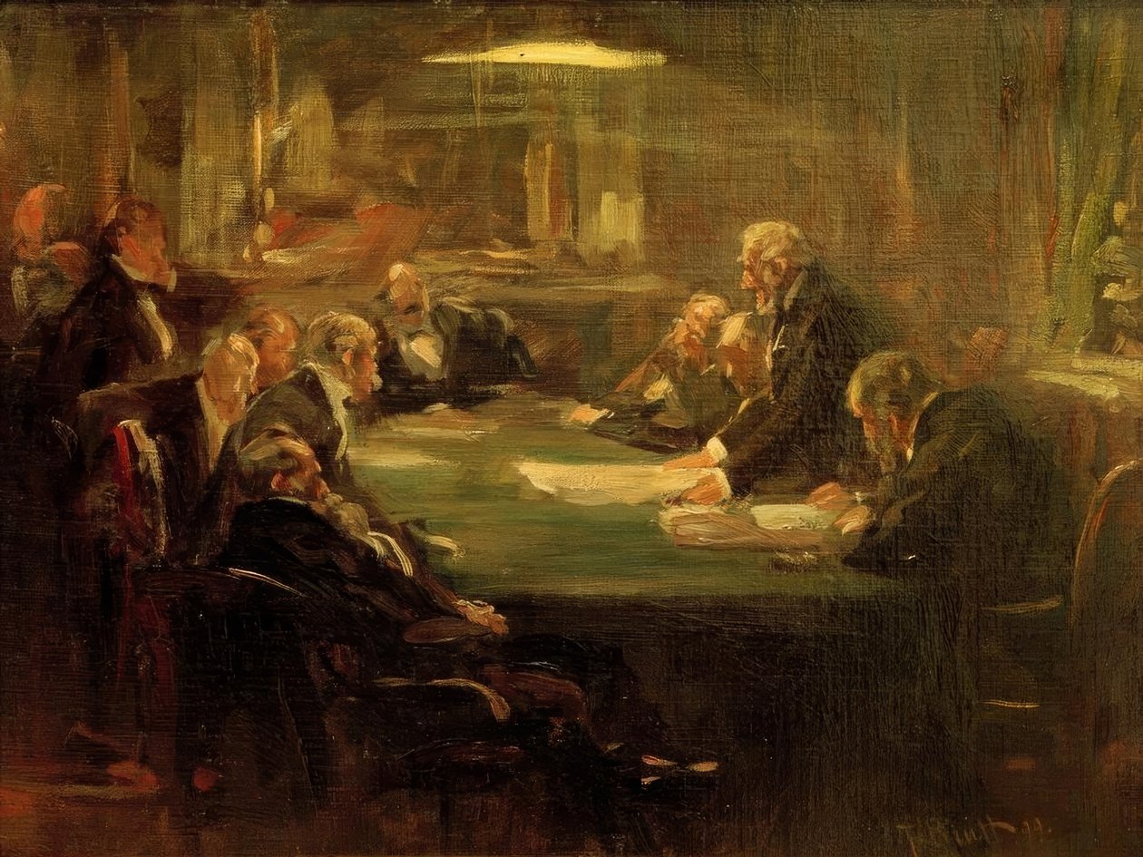 Yönetim Kurulu Toplantısı by Ferdinand Brutt