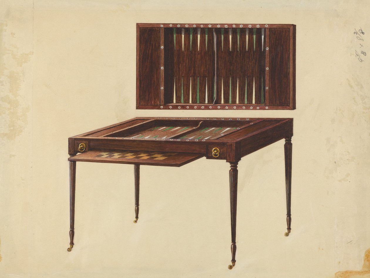 Oyun Masası by Ferdinand Cartier
