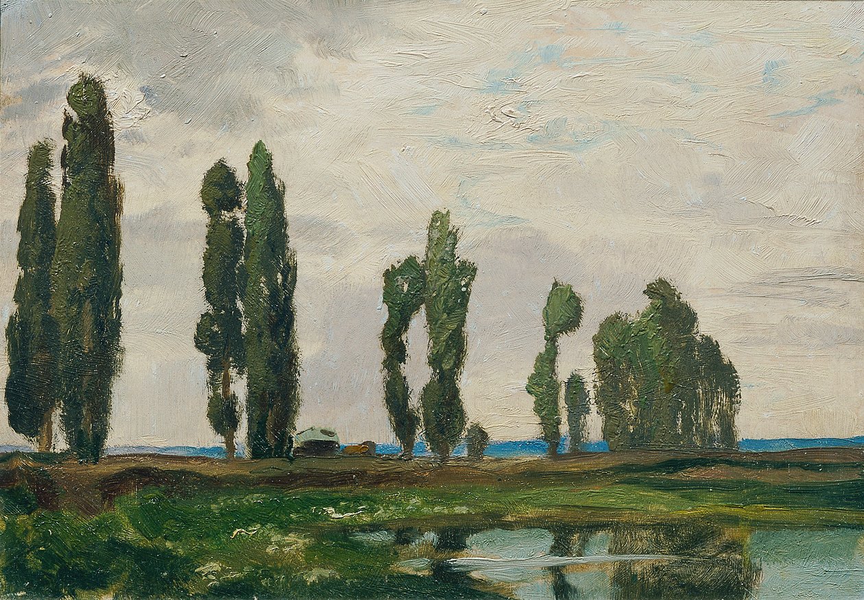 Tábor Bölgesi (aus der Mappe "16 Ansichten tschechischer Landschaft 