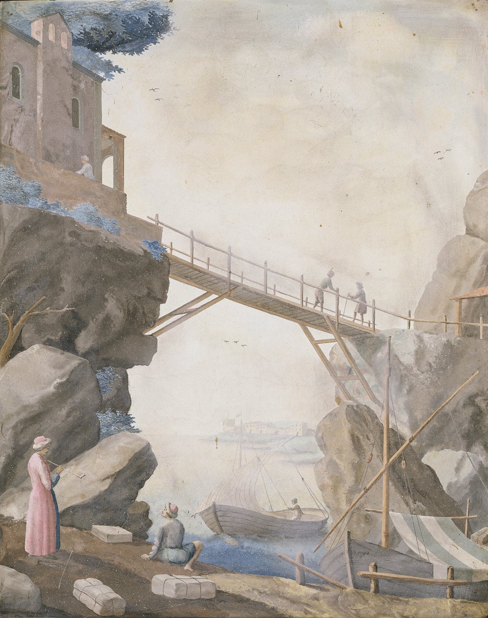 Scagliola Paneli by Ferdinand Enrico Hugford
