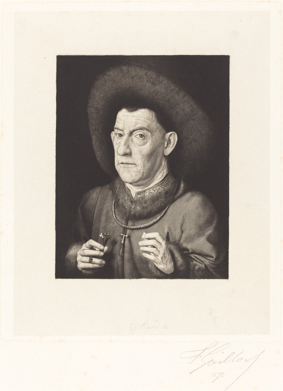 Pembeli Adam by Ferdinand Gaillard after Jan van Eyck