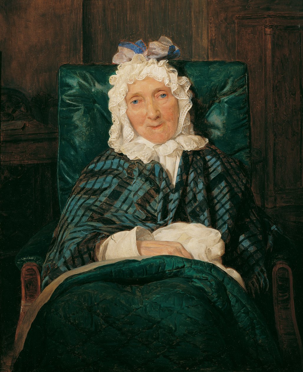 Aloisia Eltz koltukta by Ferdinand Georg Waldmuller