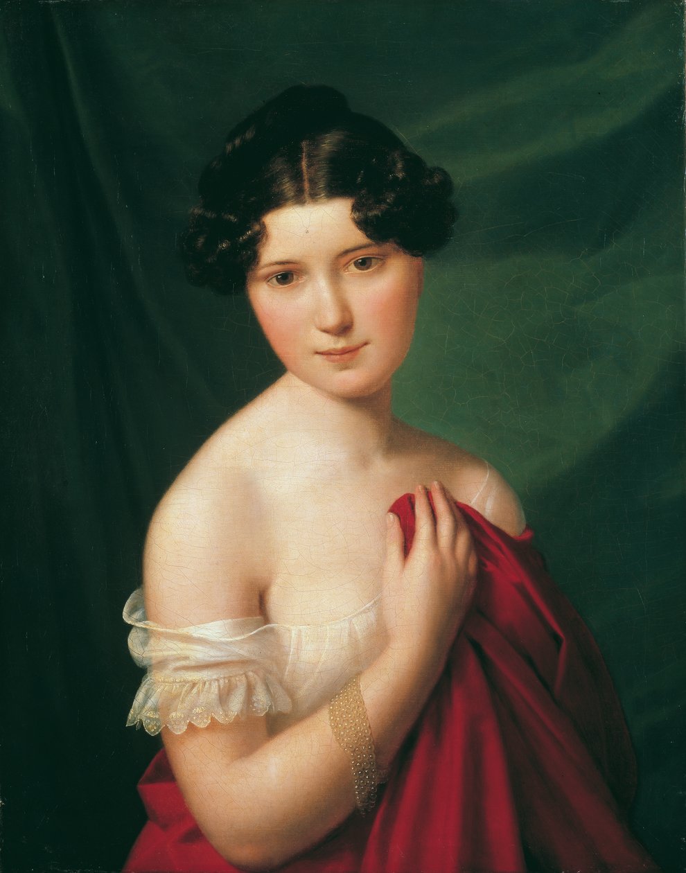 Mahkeme oyuncusu Sophie Müller by Ferdinand Georg Waldmuller