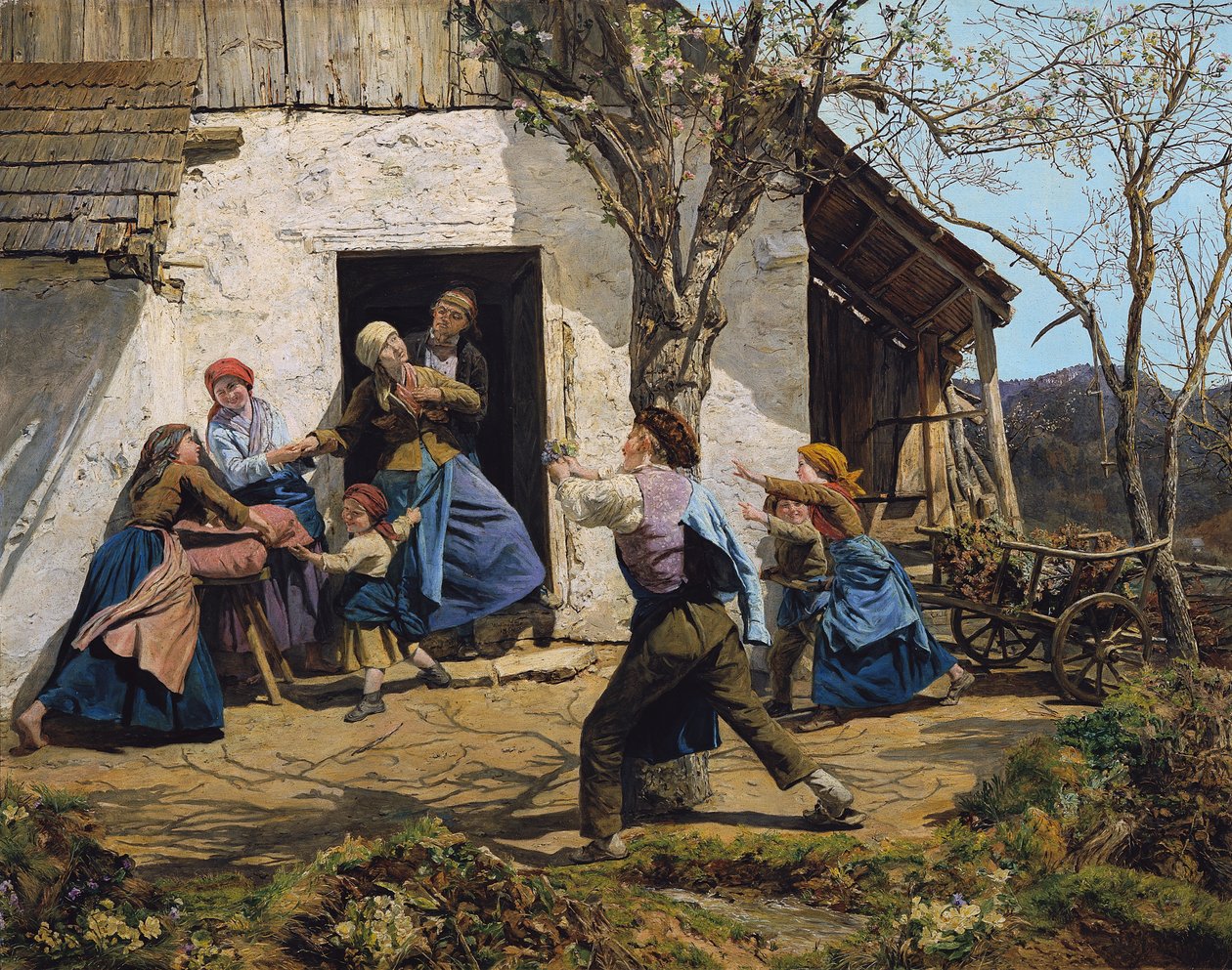 kurtarılan by Ferdinand Georg Waldmuller