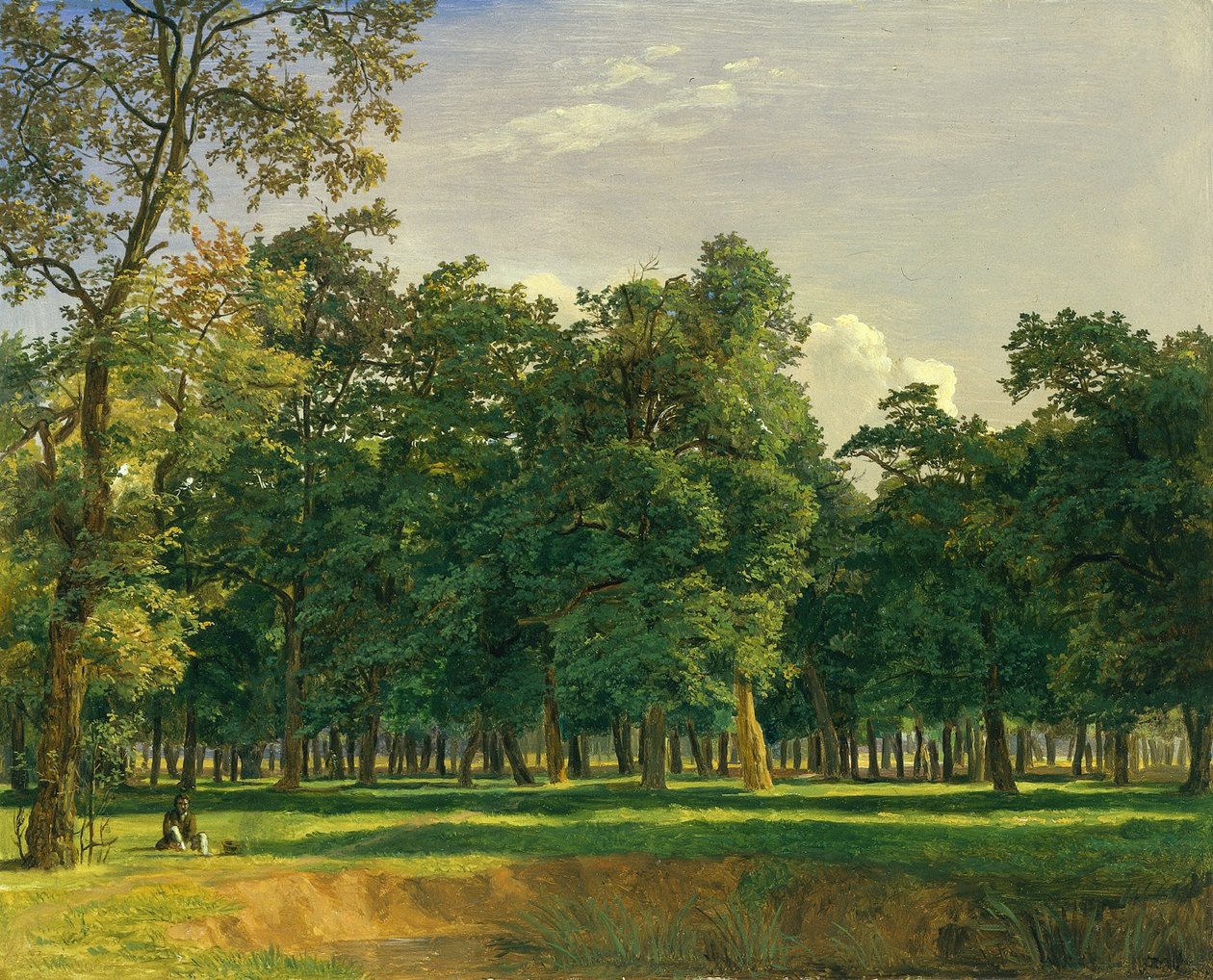 Prater Peyzaj, c. 1831. by Ferdinand Georg Waldmuller