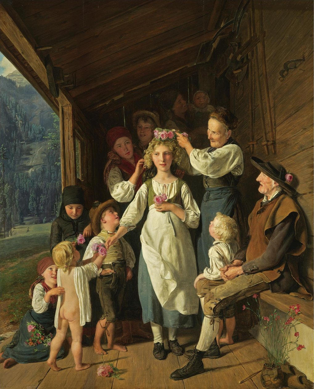 nedime by Ferdinand Georg Waldmuller