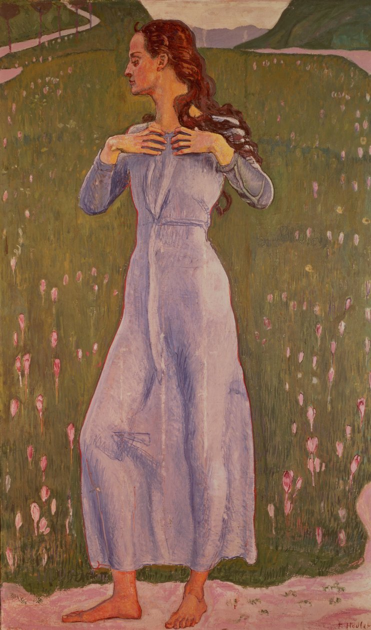 Duygu, 1900 by Ferdinand Hodler