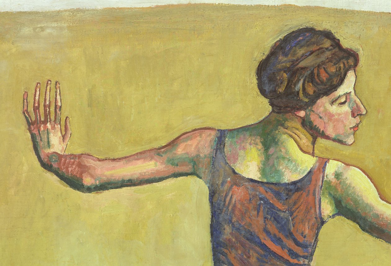 Femme Joyeuse (detay) (ayrıca bkz. 155107) by Ferdinand Hodler