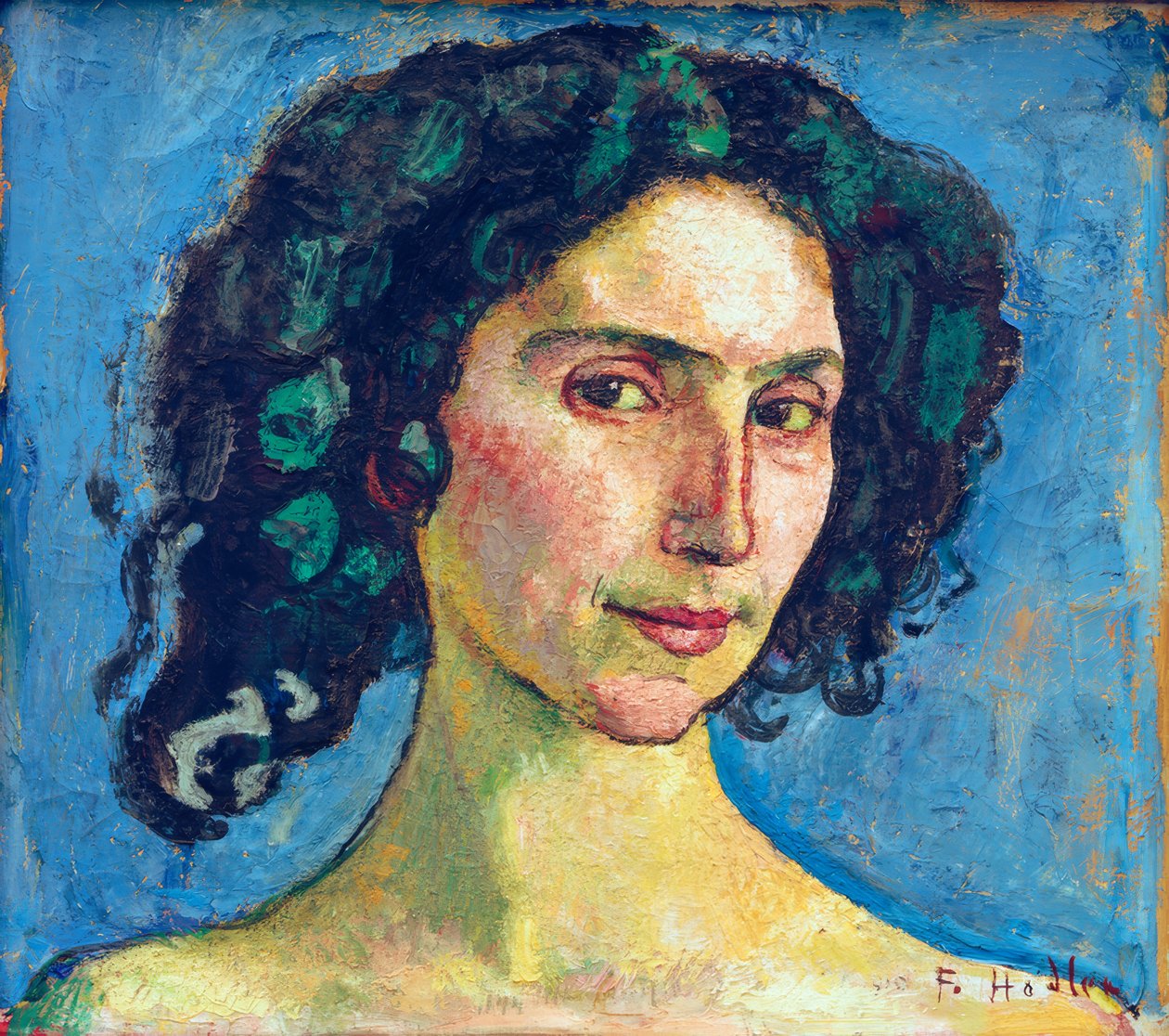 İtalyanca kafa eğitimi by Ferdinand Hodler