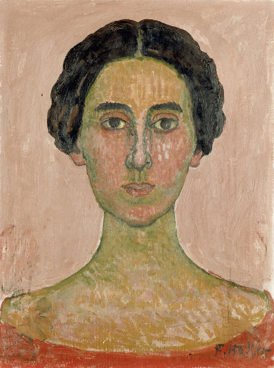 Fransız kadın Valentine Godé-Darel Başkanı portresi by Ferdinand Hodler