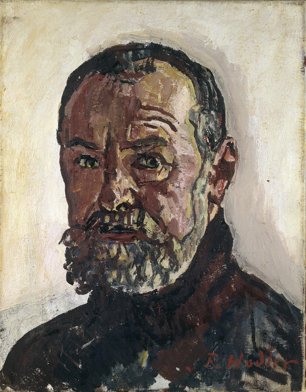 Otoportre, c. 1916. by Ferdinand Hodler