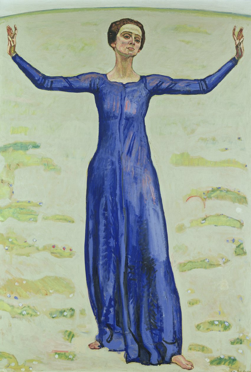Uzaktaki Şarkı, 1914 by Ferdinand Hodler