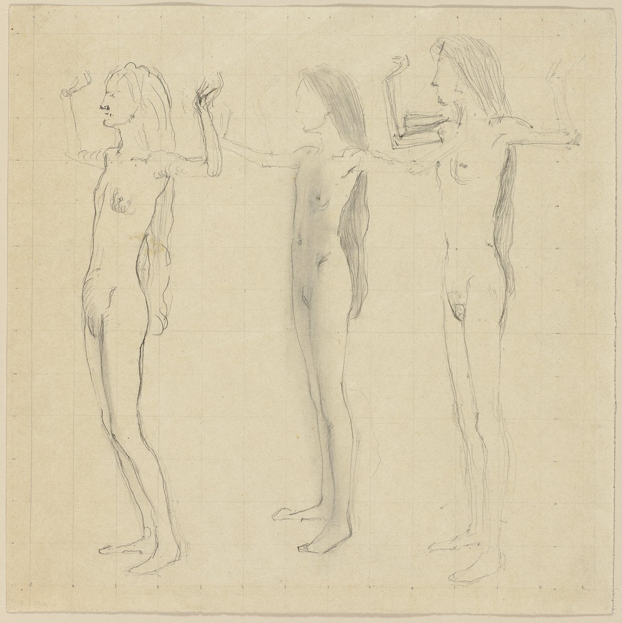 Gün için Çalışma (Gerçek) by Ferdinand Hodler