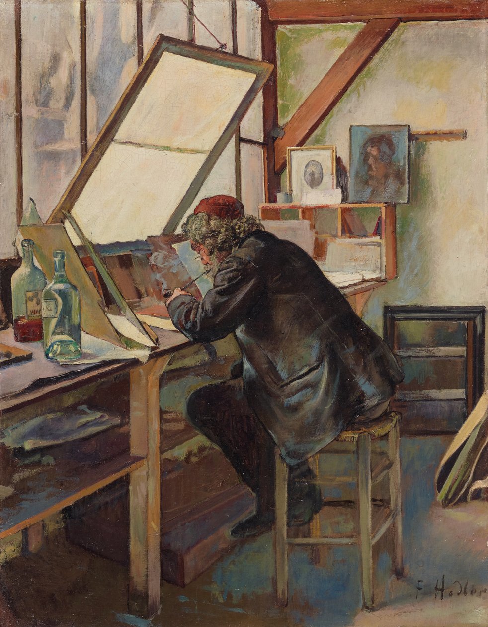 Oymacı by Ferdinand Hodler