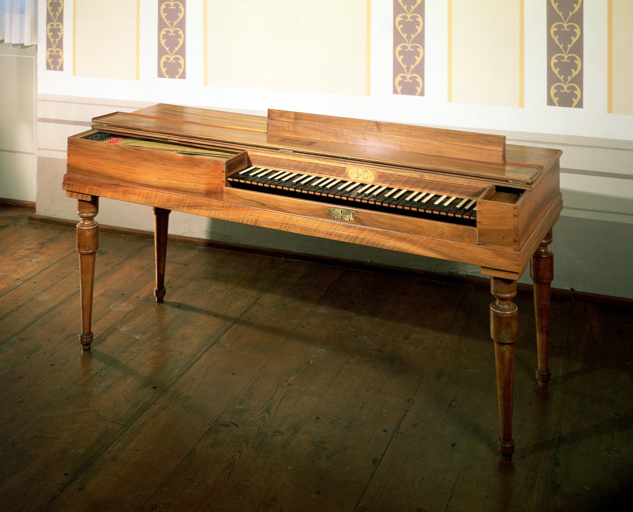 Clavichord, bir zamanlar Franz Joseph Haydn'a aitti (1732-1809) by Ferdinand Hofmann