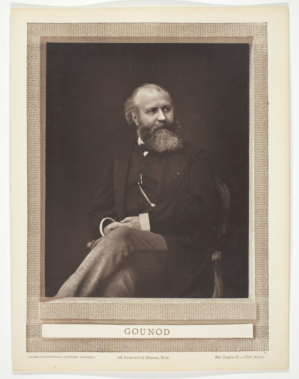 Gounod by Ferdinand J. Mulnier