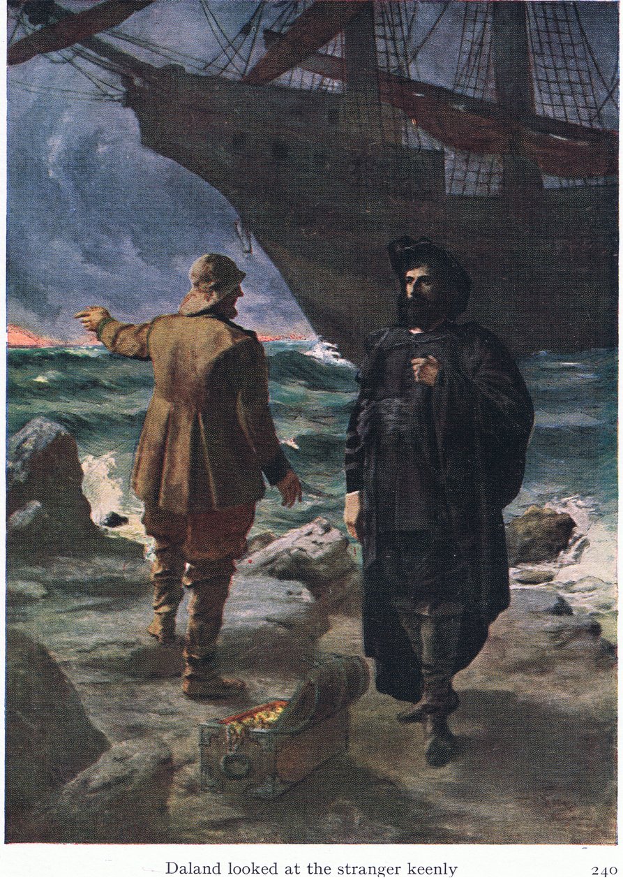 Daland yabancıya hevesle baktı, The Stories of Wagners Operas pub
