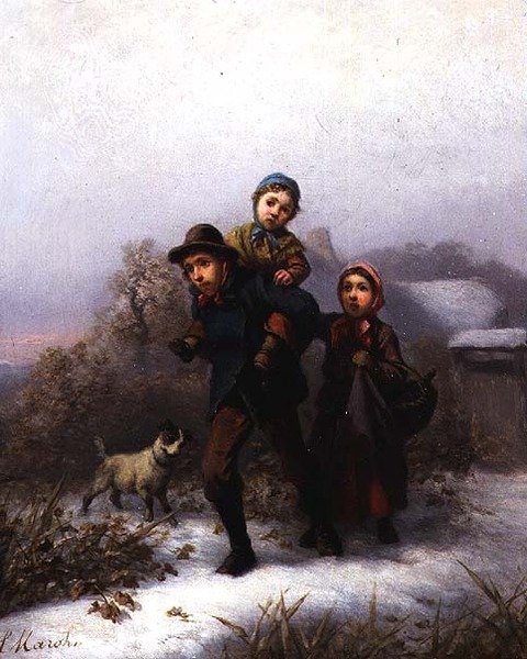 Kışın by Ferdinand Marohn