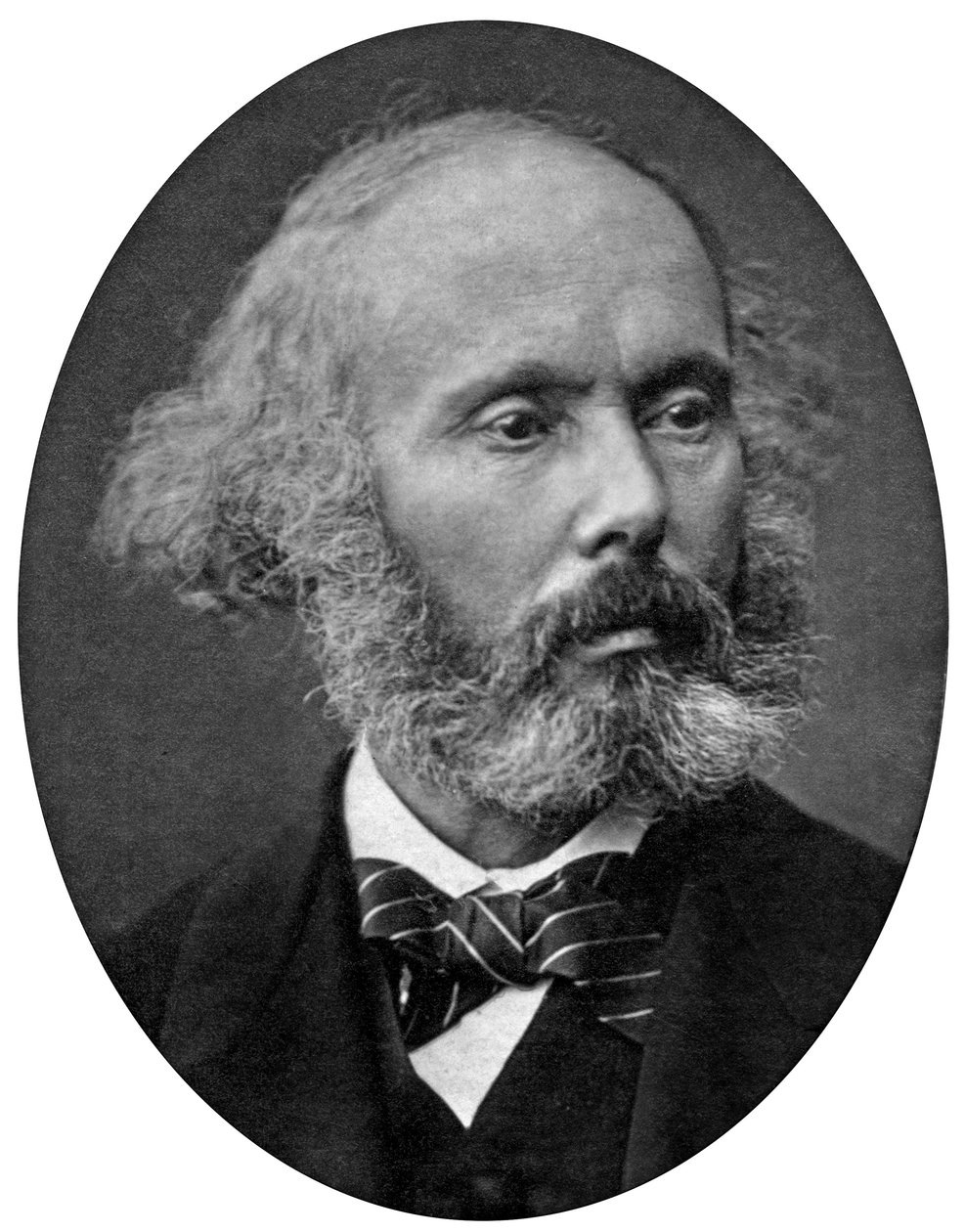 Felicien David (1810-1876) Fransız besteci, fotoğraf: Mulnier by Ferdinand Mulnier