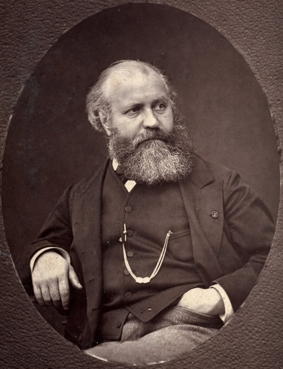 Ünlü besteci Charles-Françoise Gounod'un portresi by Ferdinand Mulnier