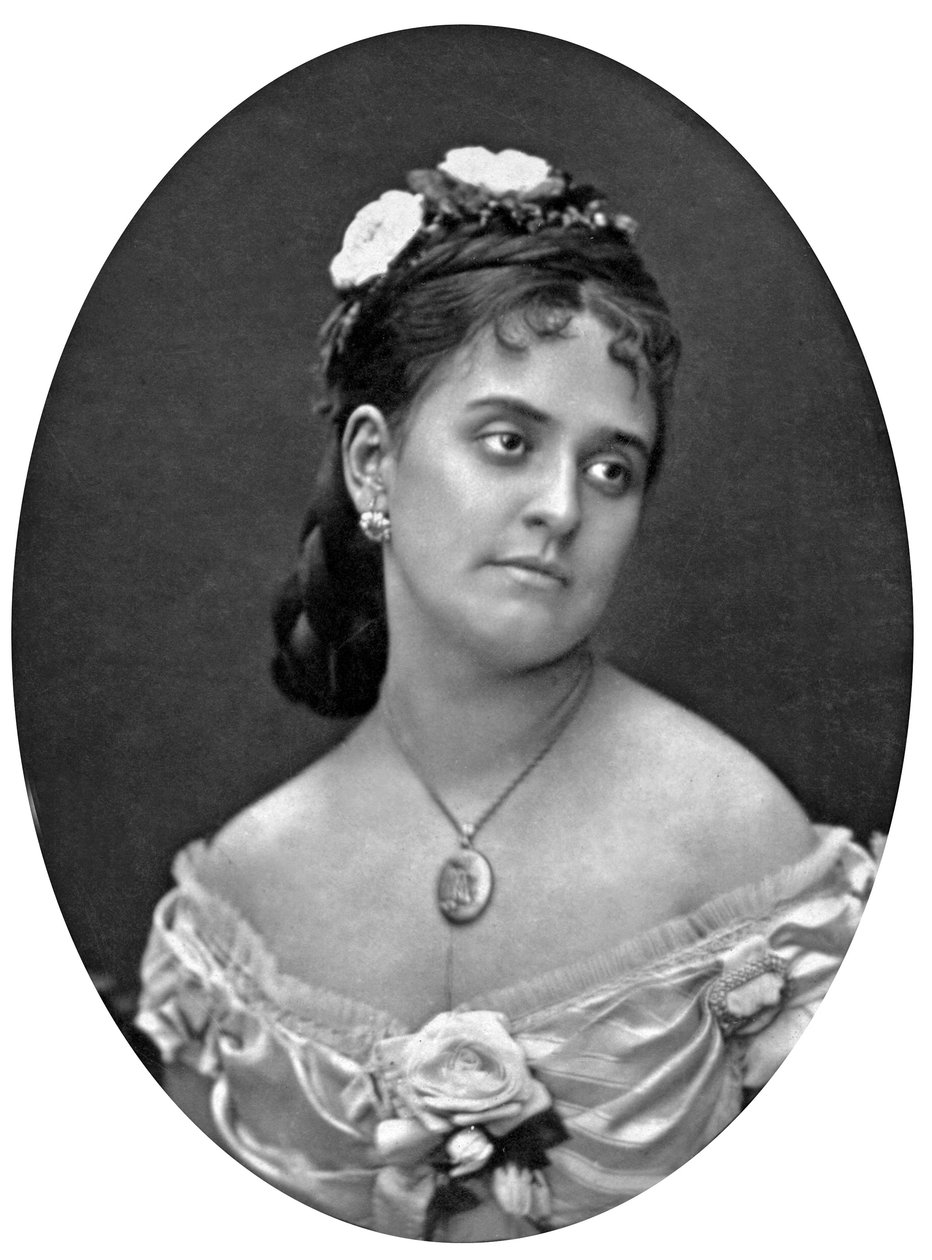 Soprano Anna de Belocca, fotoğraf: Mulnier by Ferdinand Mulnier