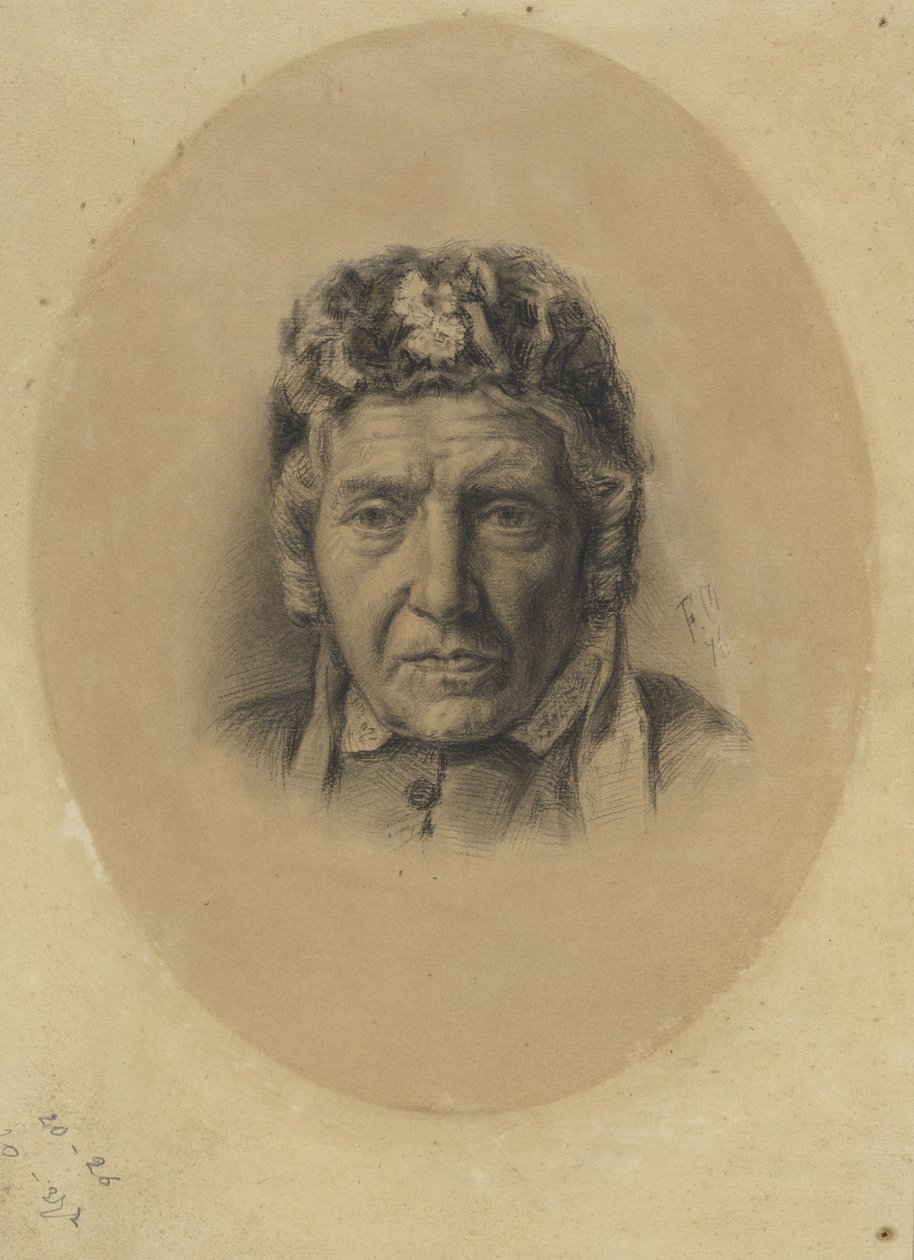 JM Vogelsang'ın Portresi by Ferdinand Oldewelt