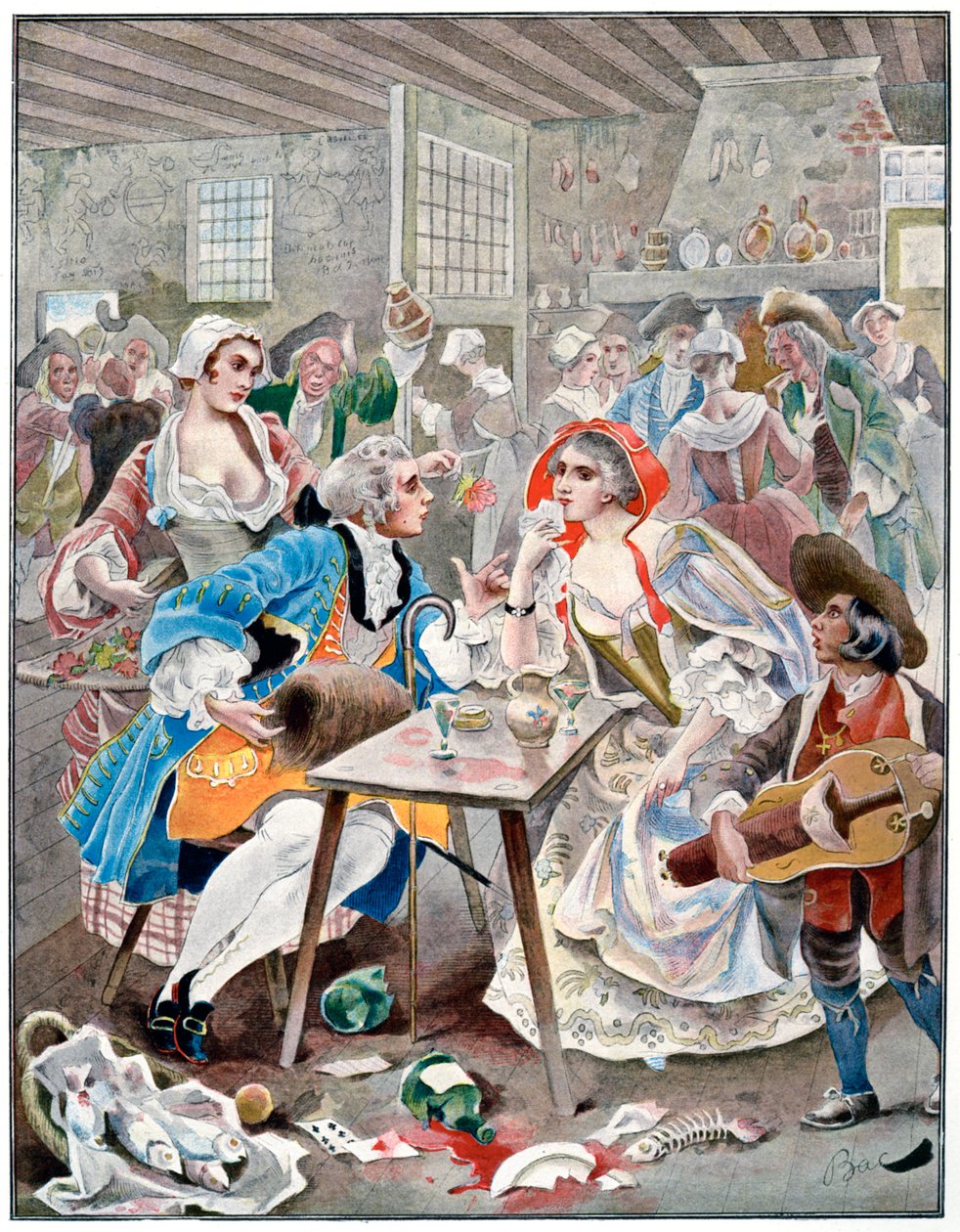 Küçük Ramponneau, 18. yüzyıl, c1870-1950. by Ferdinand Sigismund Bac