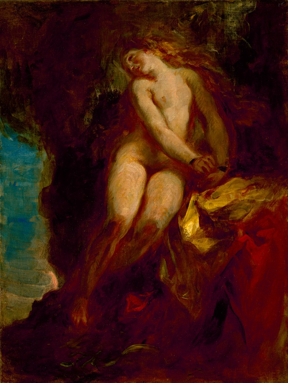 Andromeda, 1852 by Ferdinand Victor Eugene Delacroix