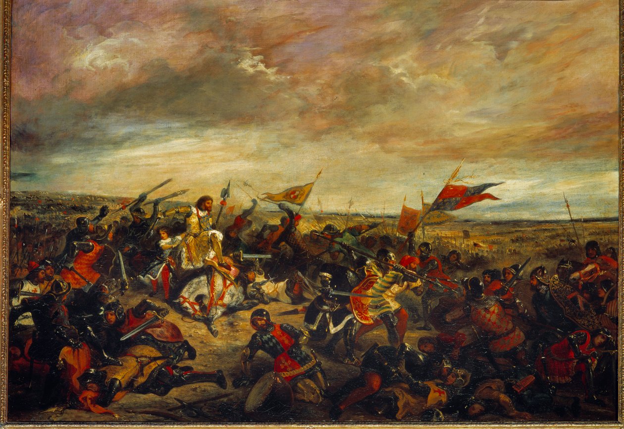 Poitiers Savaşı veya Kral John II Le Bon, 19 Eylül
