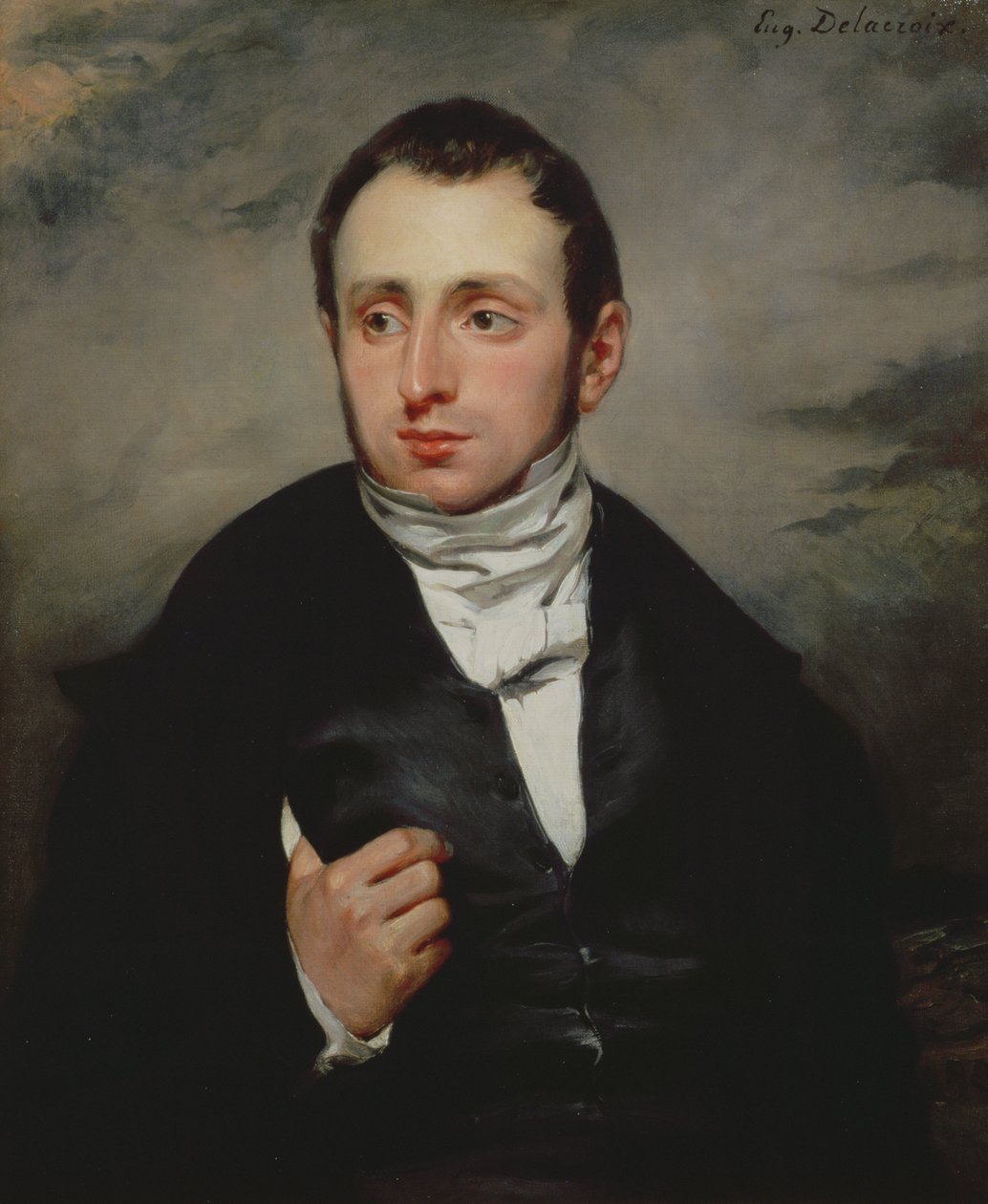 Doktor François-Marie Demaisons, 1832 by Ferdinand Victor Eugene Delacroix