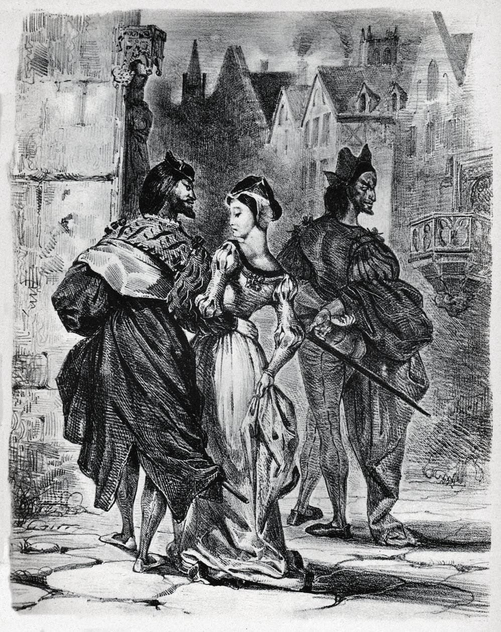  by Ferdinand Victor Eugene Delacroix