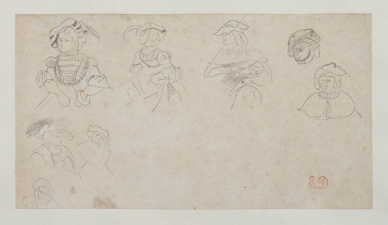  by Ferdinand Victor Eugene Delacroix