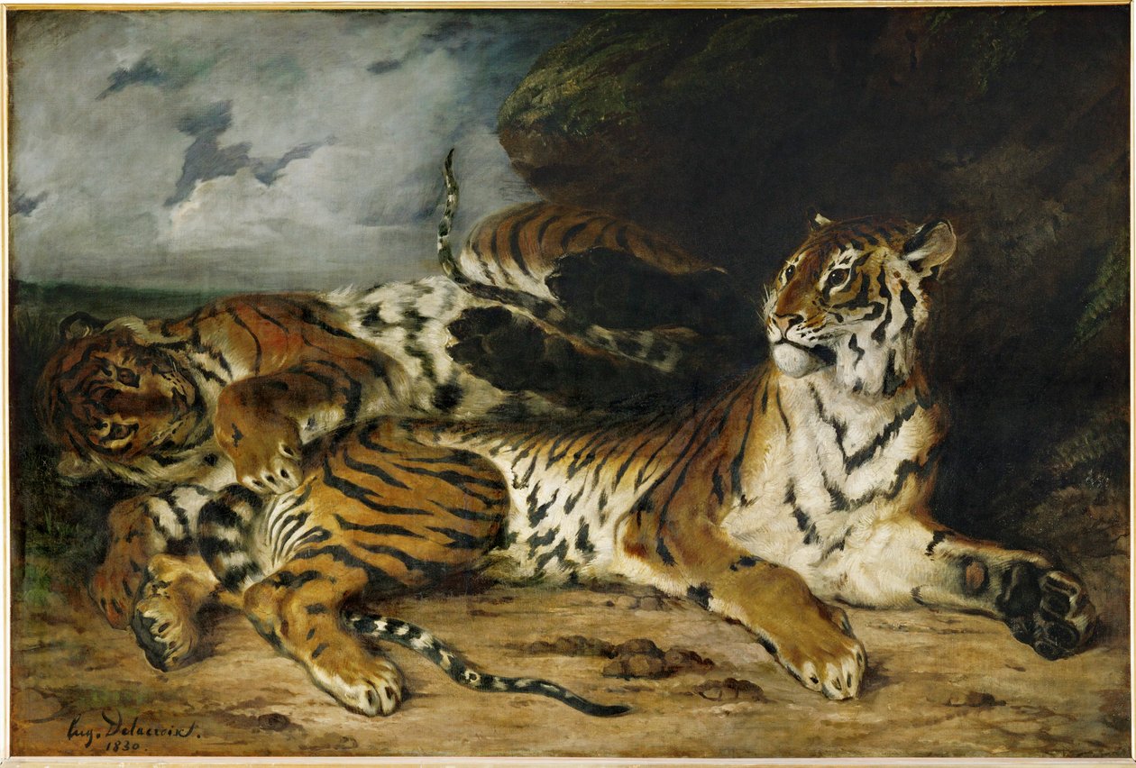  by Ferdinand Victor Eugene Delacroix