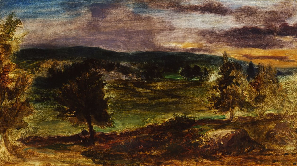  by Ferdinand Victor Eugene Delacroix