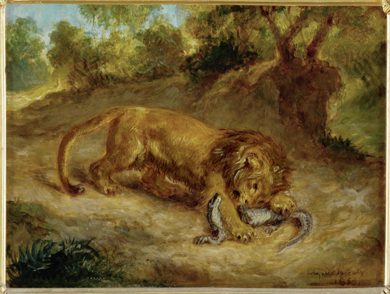  by Ferdinand Victor Eugene Delacroix