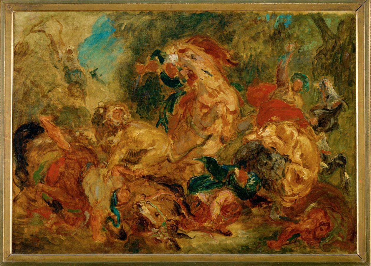  by Ferdinand Victor Eugene Delacroix