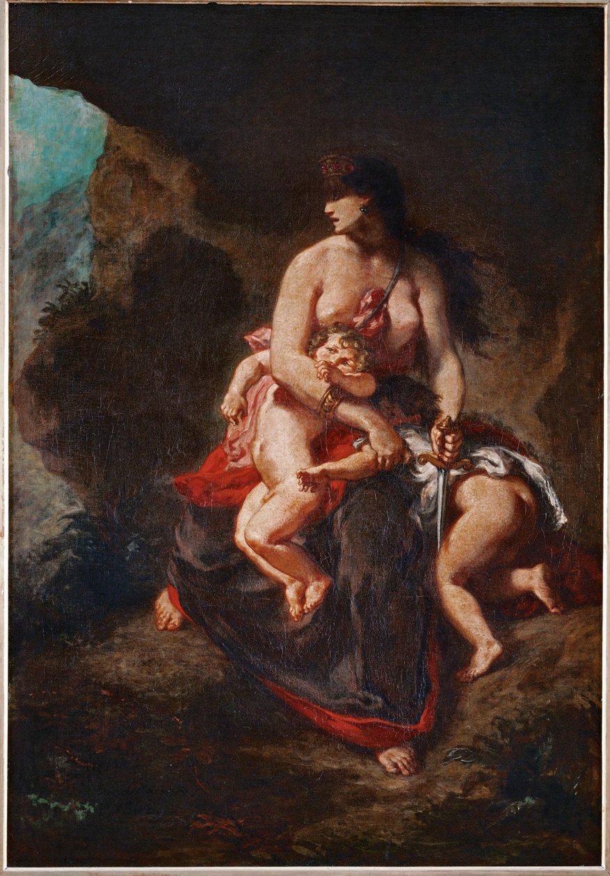 by Ferdinand Victor Eugene Delacroix