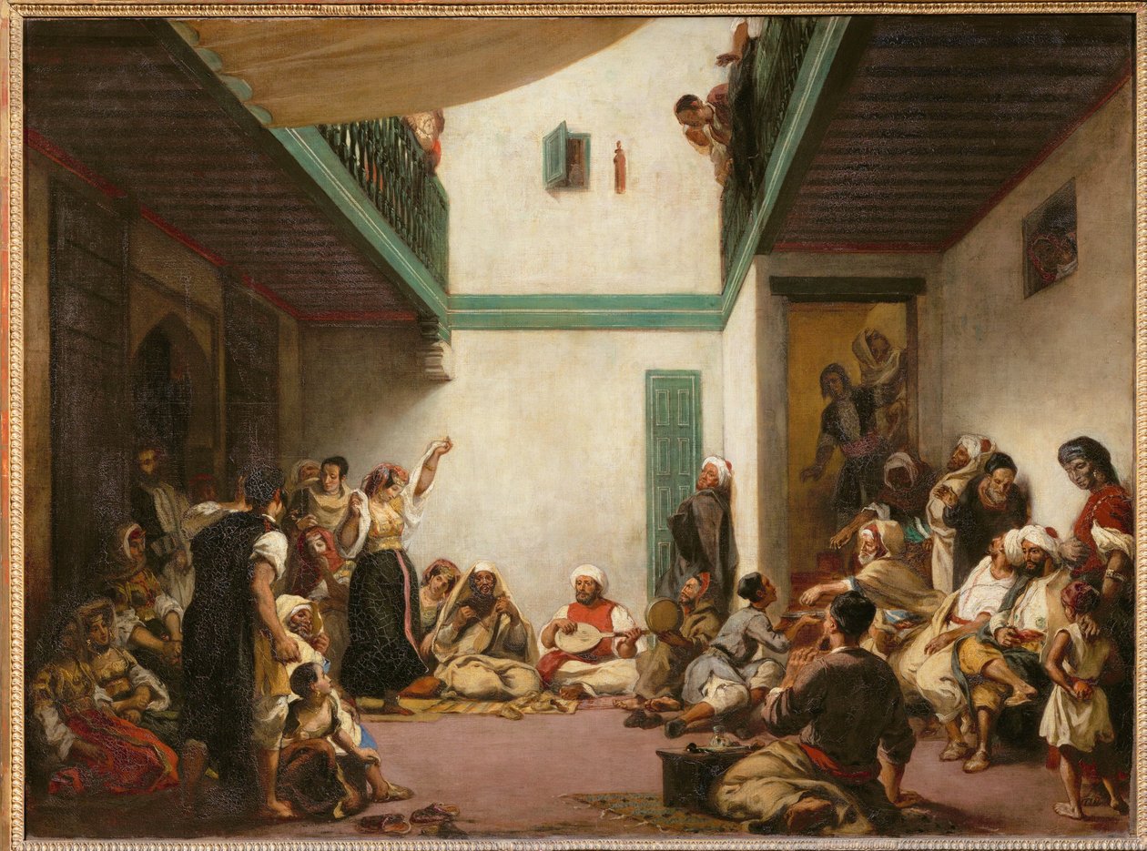  by Ferdinand Victor Eugene Delacroix